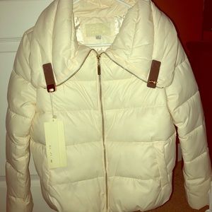 White Puffer Coat